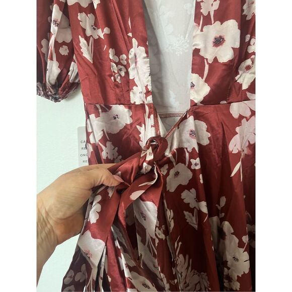 Jofolie Rust Lucerine Dress in Rust NEW NWT - Picture 5 of 8